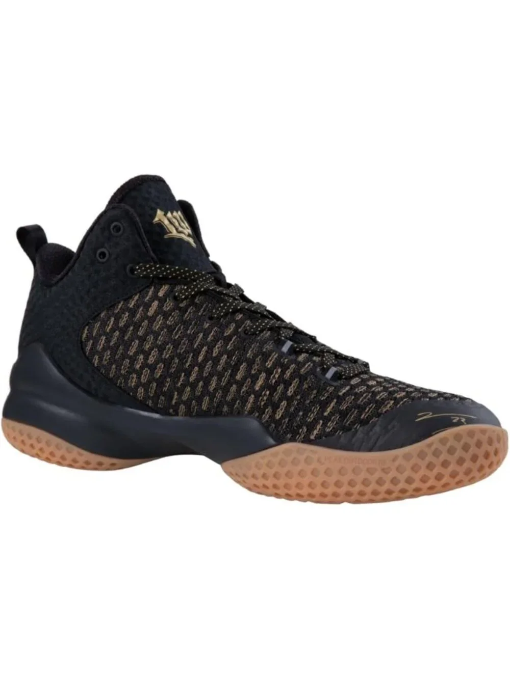 Men's Sandy Brown Lou Williams Streetball Outdoor Breathable Basketball Shoes